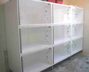 Richmond Fibreglass cage unit SPCA