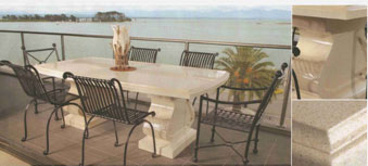 Marble Look Table